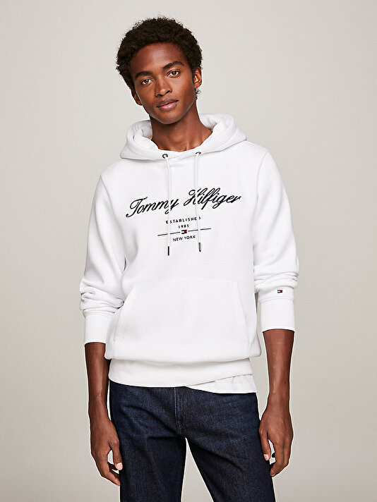 Erkek Logo Hoodie
