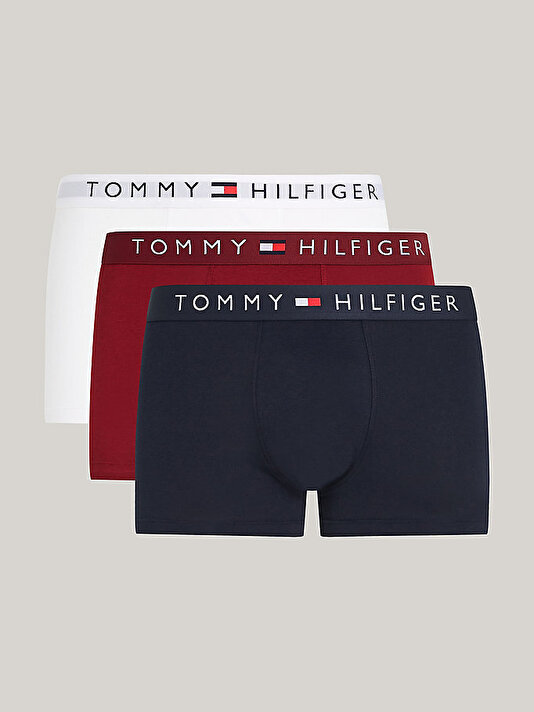 Erkek 3'Lü Trunk Boxer Seti