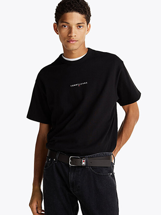 Erkek Tjm Rlx Linear Logo T-Shirt