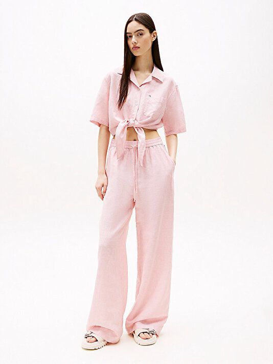 Kadın Tjw Linen Pantolon
