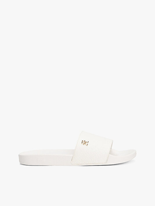 Kadın Th Monogram Havuz Terliği