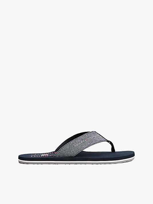 Erkek Chambray Plaj Terliği