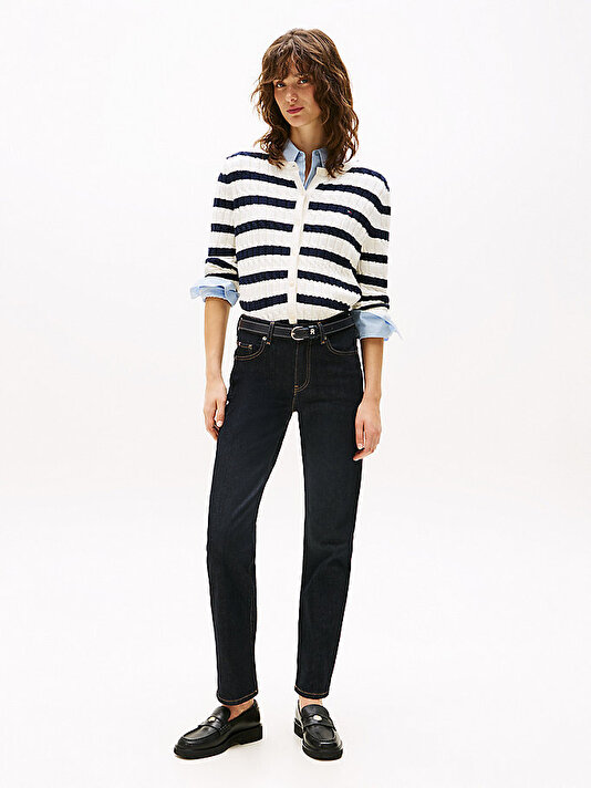 Kadın Classic Straight Jean Pantolon