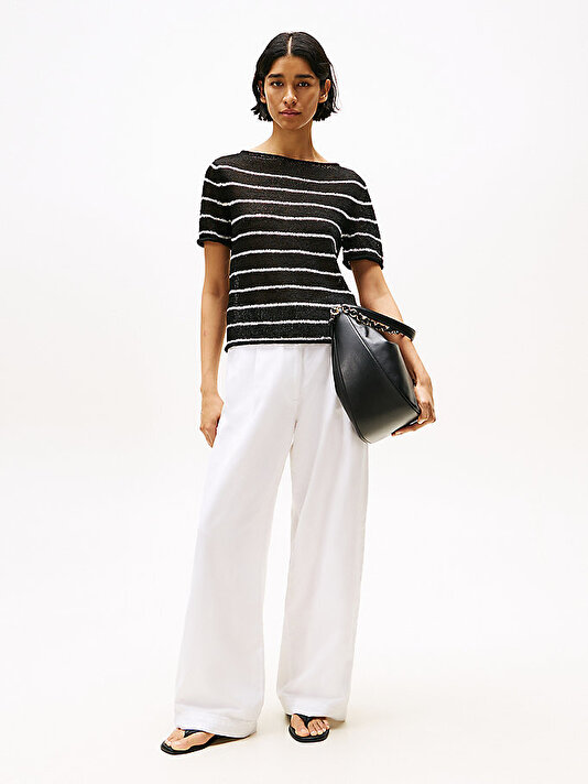 Kadın Tencel Linen Wide Pantolon