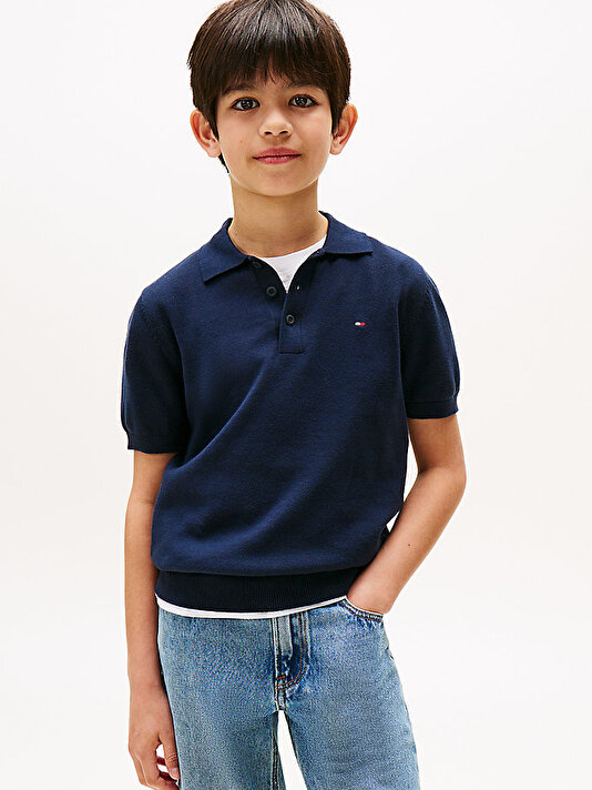 Erkek Çocuk Cotton Polo T-shirt