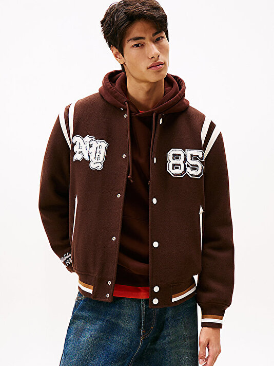 Erkek TJM Best Varsity Bomber Ceket