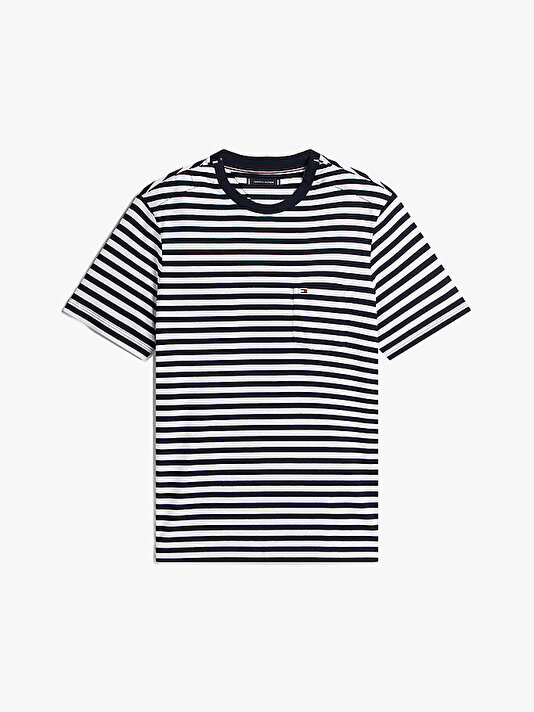 Erkek Adaptive Essential Regular Stripe T-shirt