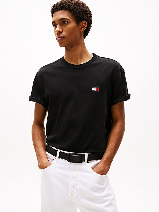 Erkek TJM Regular Badge T-shirt
