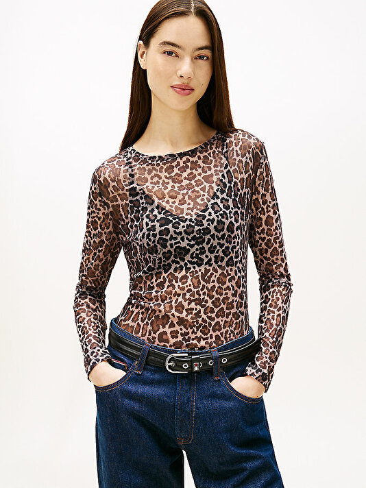 Kadın TJW Slim Mesh T-shirt