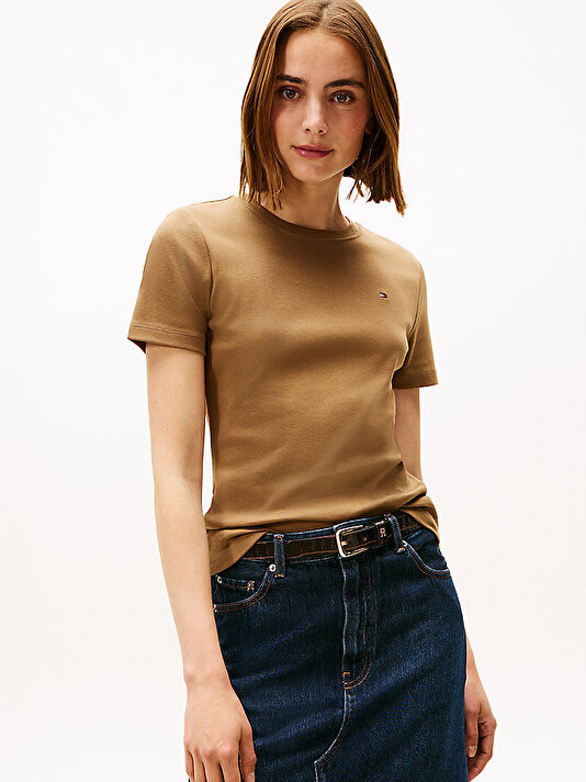 Kadın Slim  Cody C-neck T-shirt