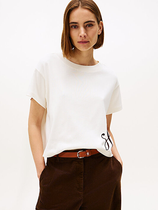Kadın TH Script Relax T-shirt