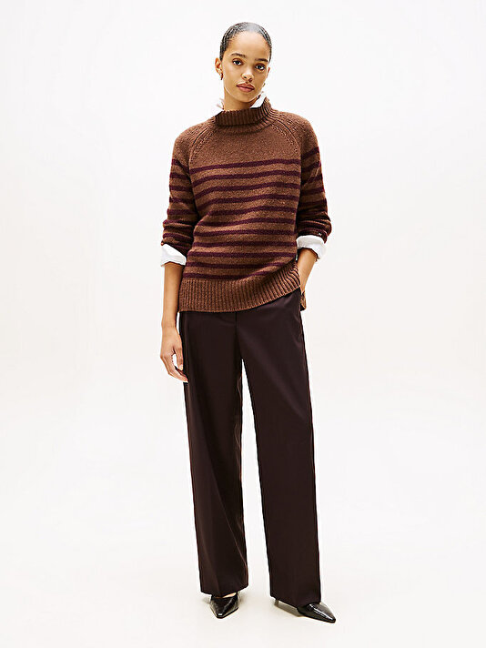 Kadın Timeless Wool Loose Pantolon