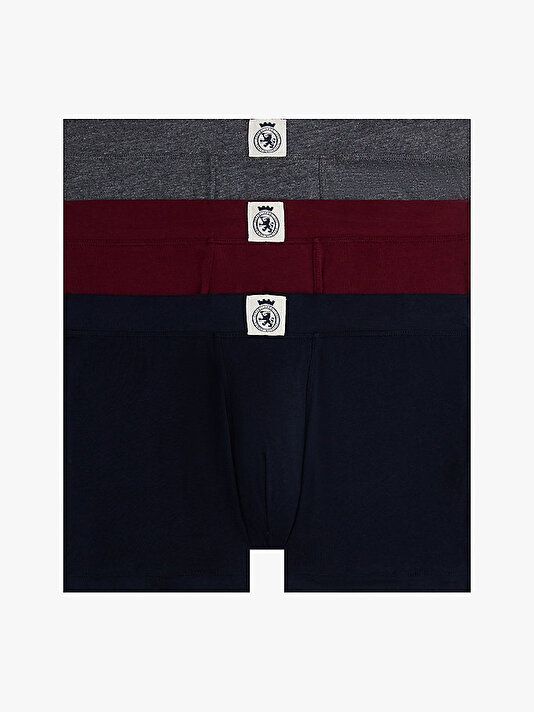 Erkek 3'lü Paket Trunk Boxer
