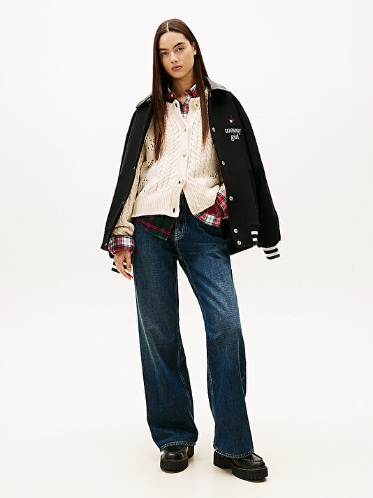 Unisex Tommy Girl Relaxed Jean Pantolon