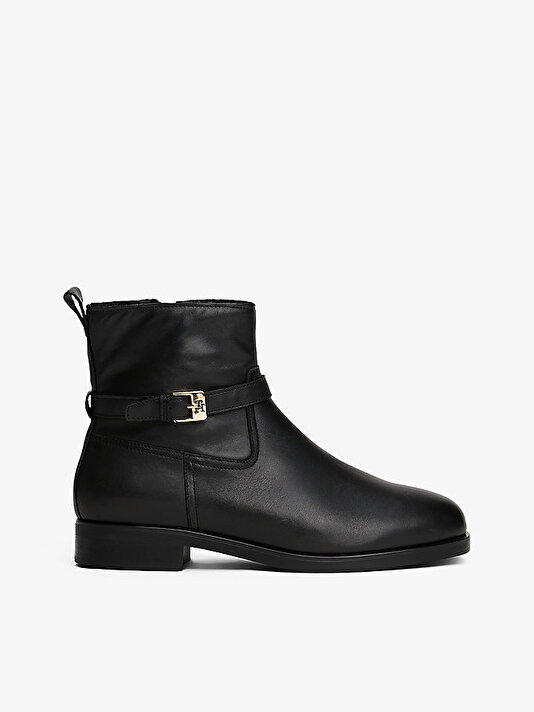 Kadın TH Buckle Riding Leather Bot