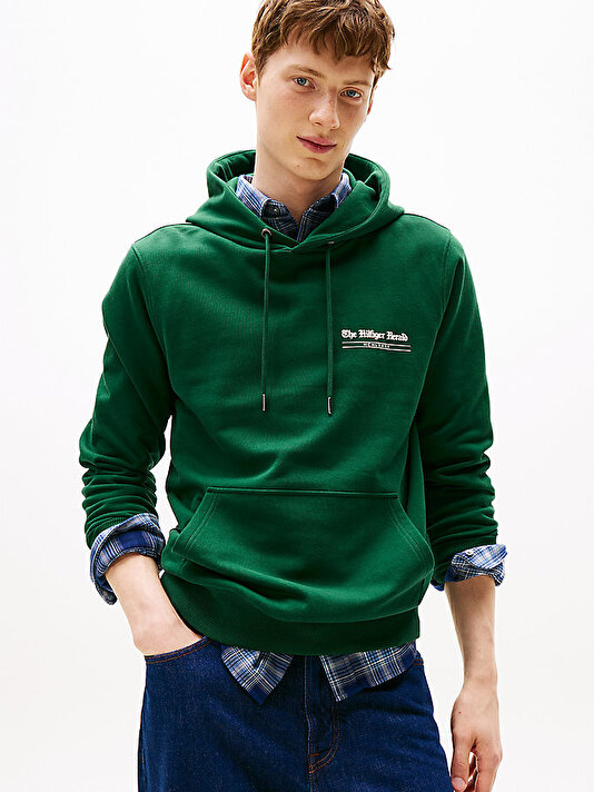 Erkek Hilfiger Herald Graphic Sweatshirt