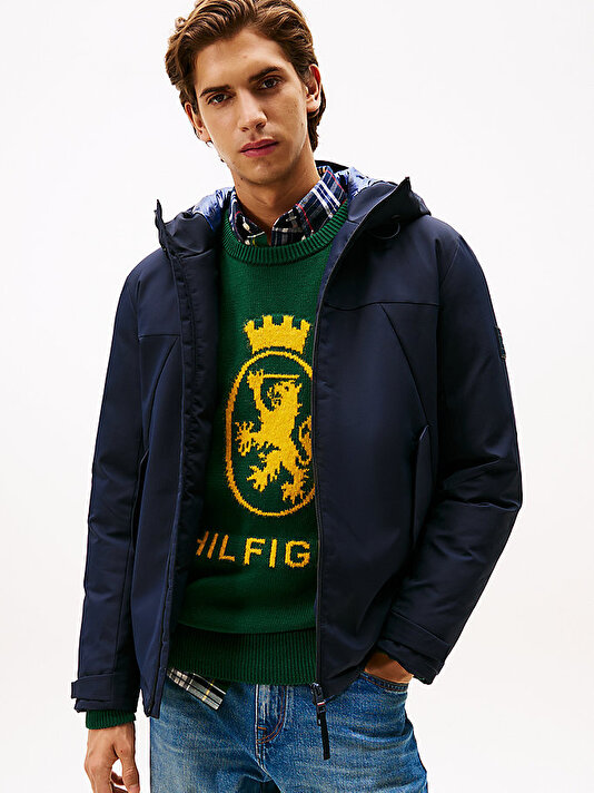 Erkek Tech Hooded Short Mont