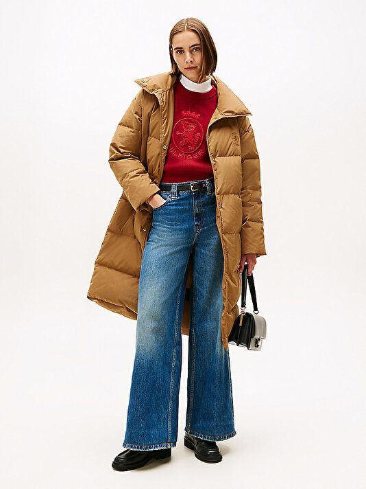 Kadın Crest Down Regular Puffer Mont