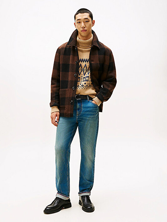 Erkek Regular Mercer Straight Jean Pantolon