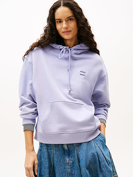 Kadın TJW Boxy Badge Hoodie
