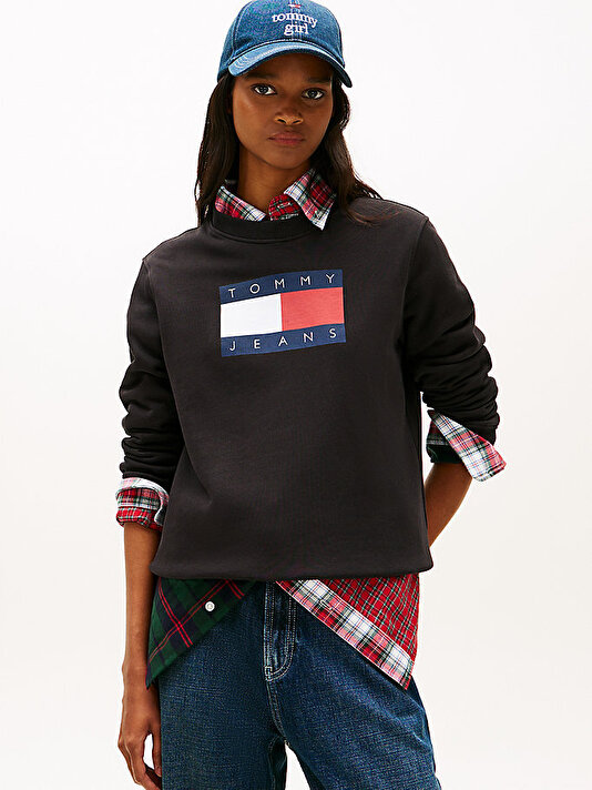 Kadın TJW Regular Flag Crew Sweatshirt