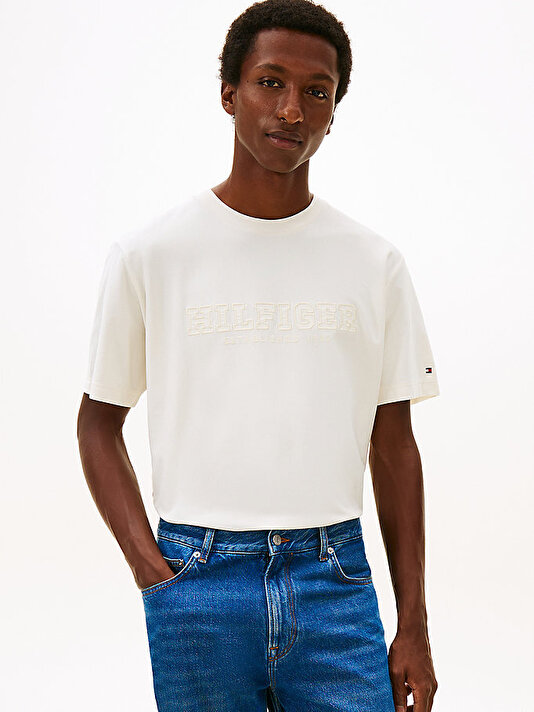 Erkek Mix Media Graphic T-shirt