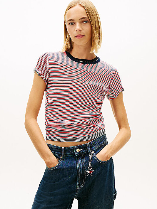 Kadın TJW Slim Essential T-shirt
