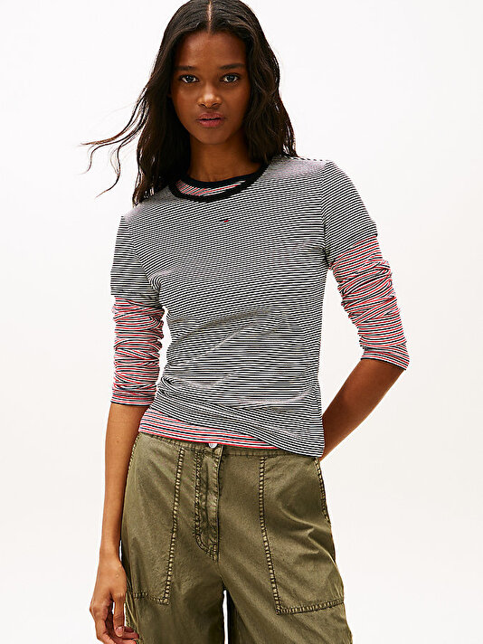 Kadın TJW Slim Essential T-shirt