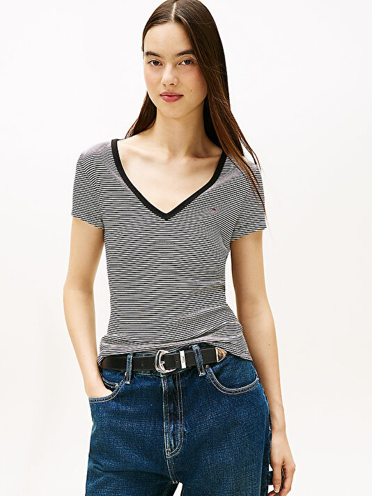 Kadın TJW Slim Essential T-shirt