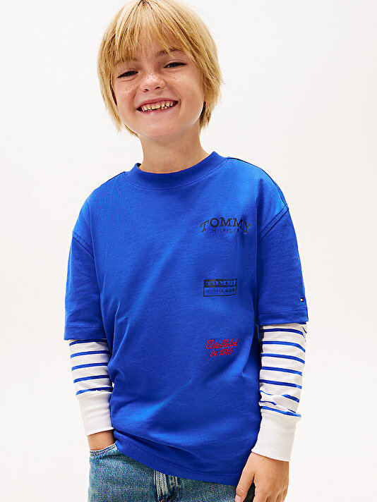 Erkek Çocuk Multi Print T-shirt