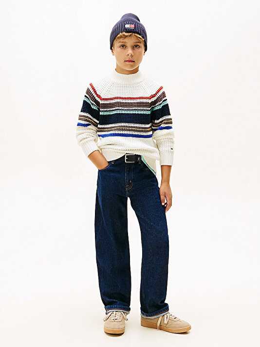 Erkek Çocuk Relaxed Rinse Jean Pantolon