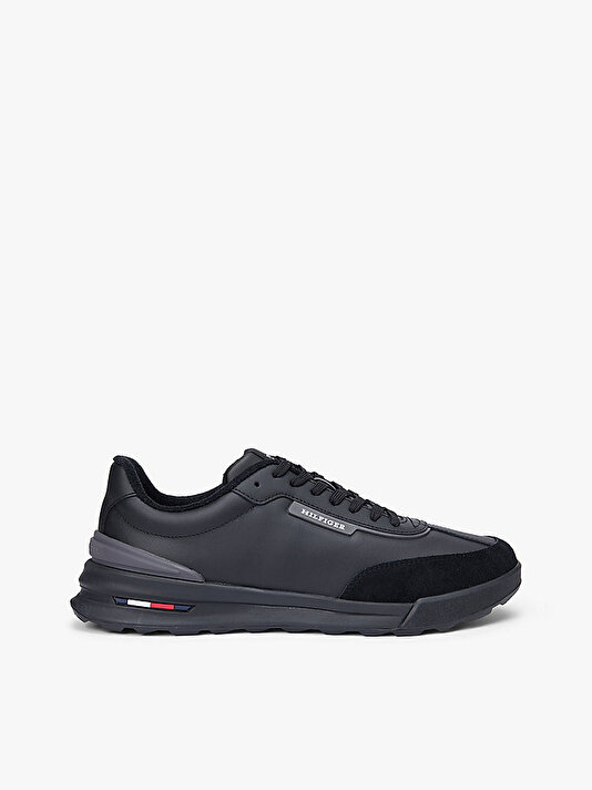 Erkek Retro Runner Mix Leather Sneaker