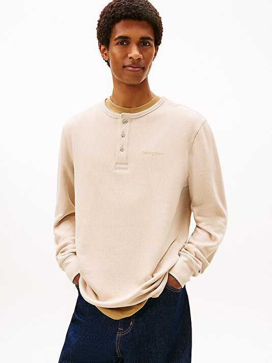 Erkek TJM Slim Waffle T-shirt