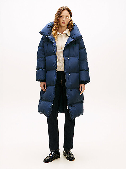 Kadın Soft Down Wrap Puffer Mont