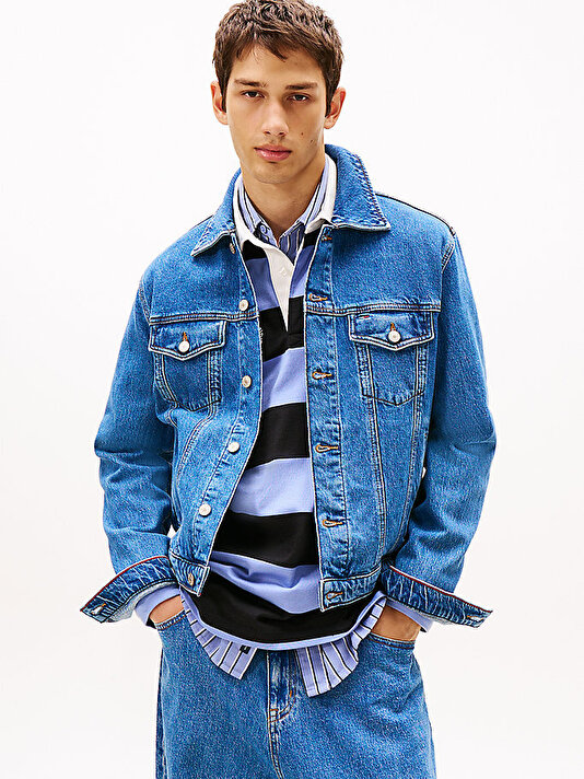 Erkek Ryan Regular Denim Ceket