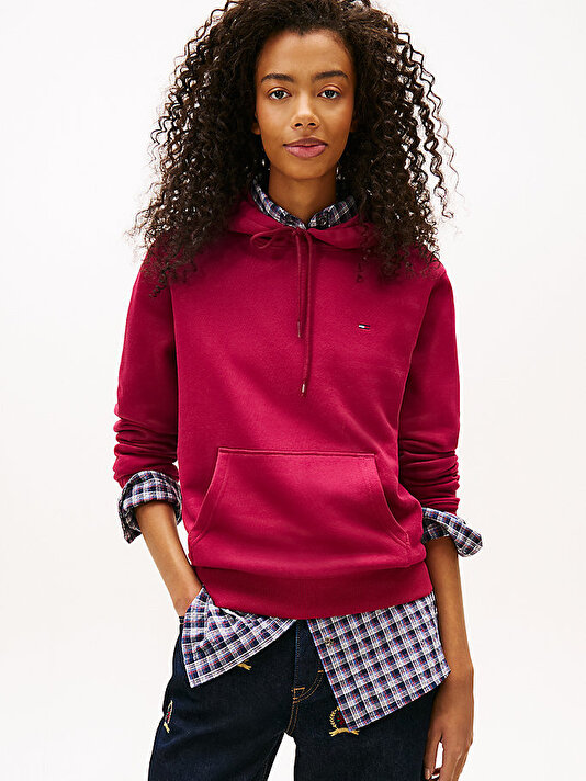 Kadın TJW Boxy Badge Hoodie