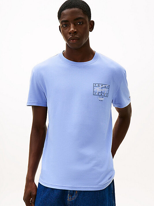 Erkek TJM Regular Sign Spray T-shirt