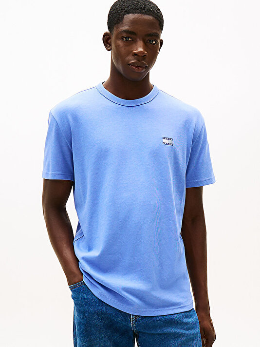Erkek TJM Regular Badge T-shirt