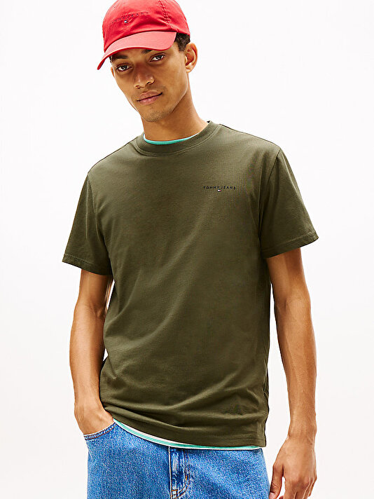 Erkek TJM Slim Linear T-shirt