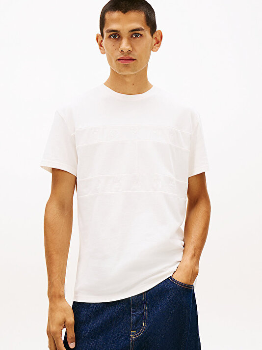 Erkek Tjm Reg Tonal Flag T-shirt