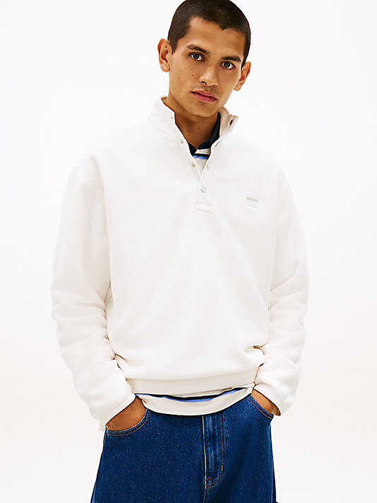 Erkek Tjm Rlx Flag Polar Sweatshirt