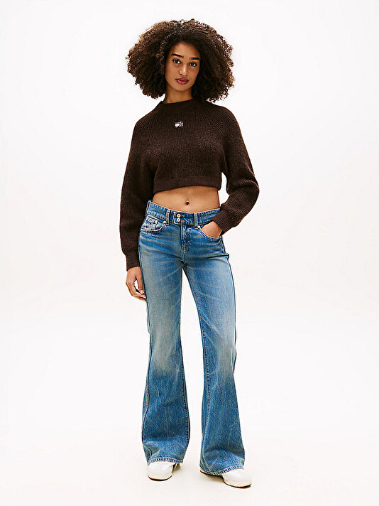Kadın Sia Low Bootcut Jean Pantolon