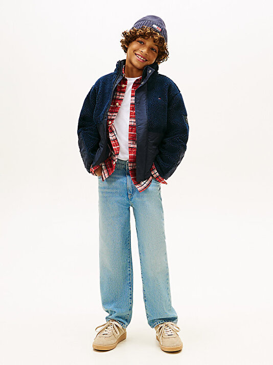 Erkek Çocuk Baggy Light Jean Pantolon