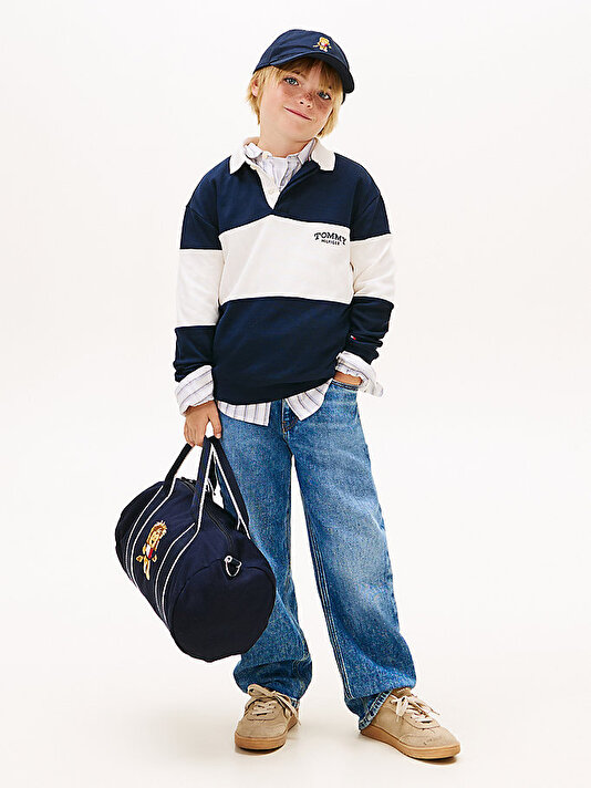 Erkek Çocuk Heritage Flag Baggy Jean Pantolon