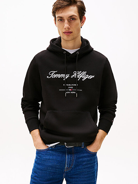 Erkek Logo Hoodie