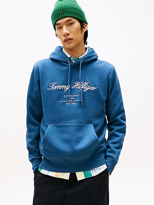Erkek Logo Hoodie