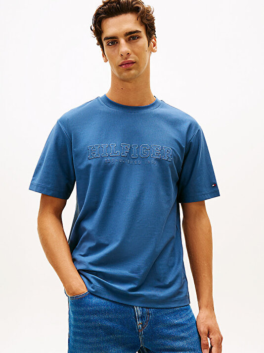Erkek Mix Media Graphic T-shirt