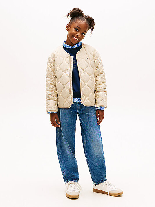 Kız Çocuk Barrel Washed Jean Pantolon