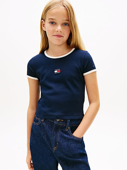Kız Çocuk Heritage Flag T-shirt