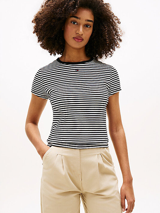 Kadın TJW Slim Essential T-shirt
